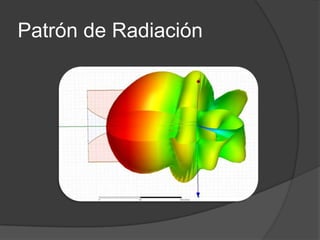 Patrón de Radiación
 