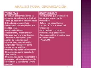 Analisisfoda: Organización32