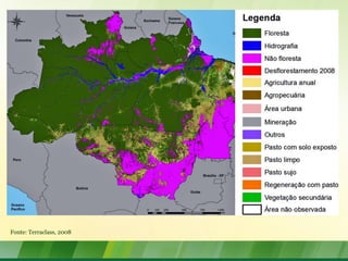 Fonte: Terraclass, 2008
 
