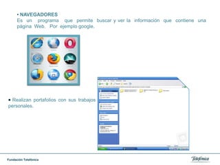  Definieron y analizaron términos relacionados con las tecnologías, a nivel de hardware(partes físicas) como de software(programas internos) del computador.