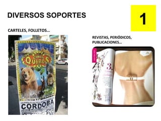 DIVERSOS SOPORTES CARTELES, FOLLETOS… 1 REVISTAS, PERIÓDICOS, PUBLICACIONES… 