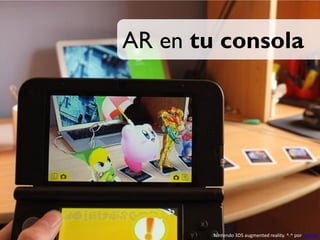 Nintendo 3DS augmented reality. ^.^ por rainfell
AR en tu consola
 