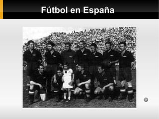 Fútbol en España  