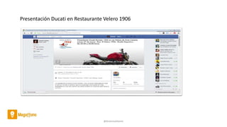 @AntoniaAdame
Presentación Ducati en Restaurante Velero 1906
 
