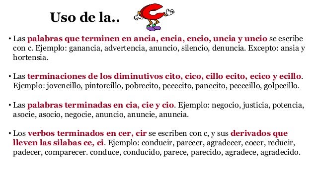 Presentación reglas ortográficas