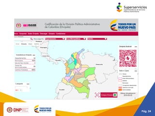 Presentación reporte de la estratificación y coberturas