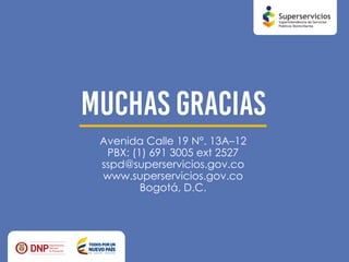 Presentación reporte de la estratificación y coberturas