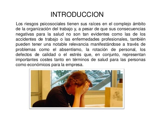 Presentación riesgo psicosociales