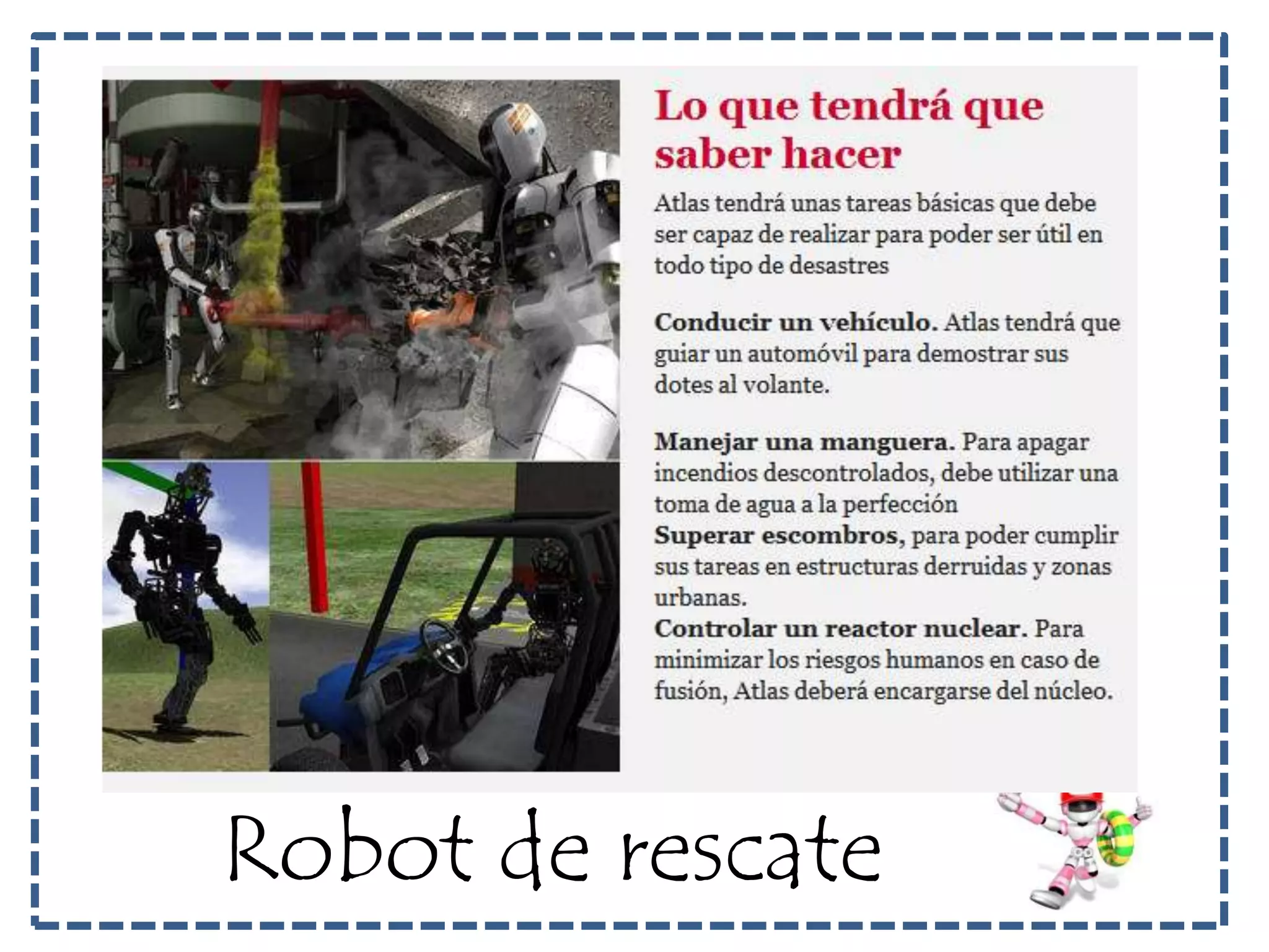 Robot de rescate 
 