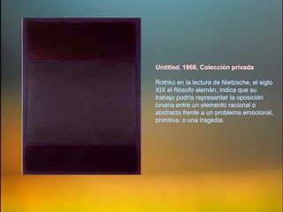 PresentacióN Rothko