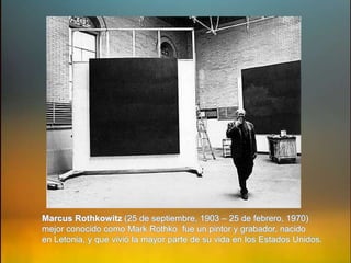 PresentacióN Rothko