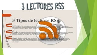 Presentación rss
