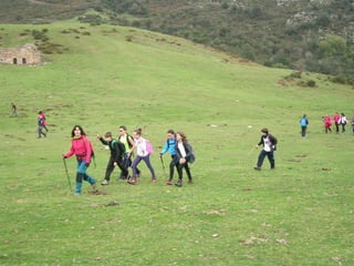 Senderismo por el Sueve 2º ESO. (Noviembre 2013)