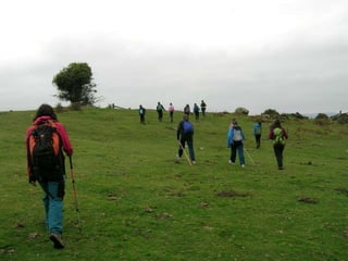 Senderismo por el Sueve 2º ESO. (Noviembre 2013)