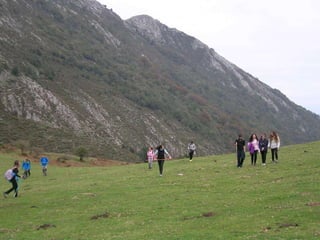 Senderismo por el Sueve 2º ESO. (Noviembre 2013)