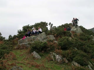 Senderismo por el Sueve 2º ESO. (Noviembre 2013)