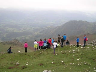 Senderismo por el Sueve 2º ESO. (Noviembre 2013)