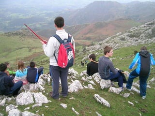 Senderismo por el Sueve 2º ESO. (Noviembre 2013)