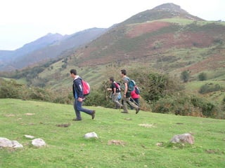 Senderismo por el Sueve 2º ESO. (Noviembre 2013)
