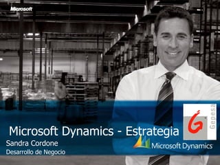 Microsoft Dynamics - Estrategia
Sandra Cordone
Desarrollo de Negocio
 