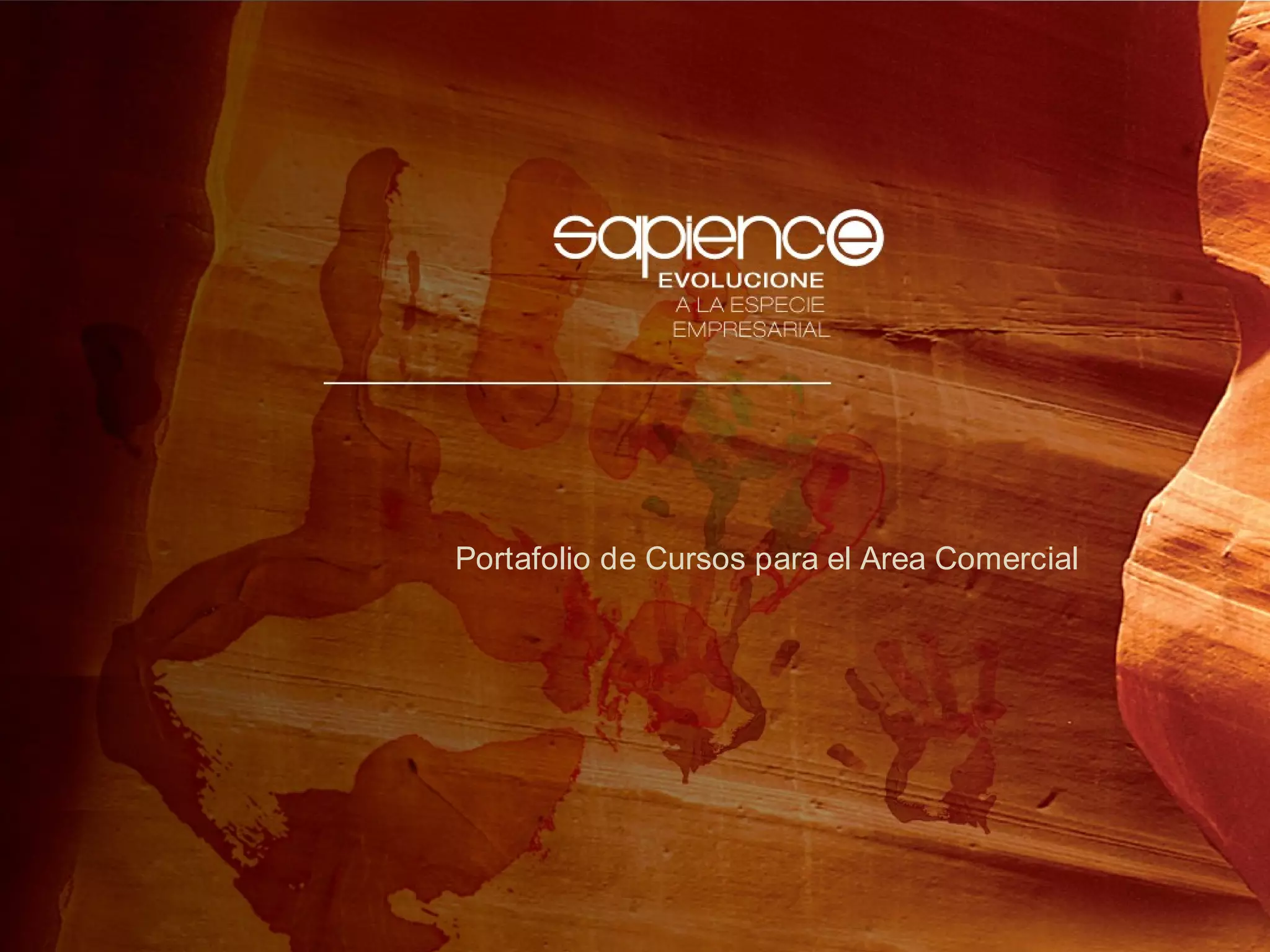 Portafolio de Cursos para el Area Comercial
 