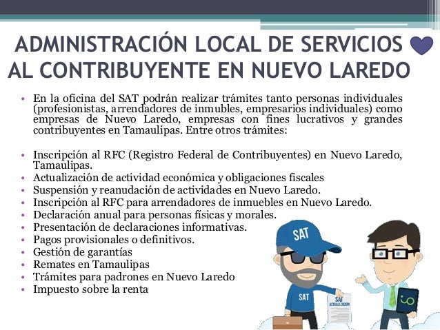 Servicios Al Contribuyente