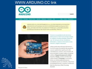 WWW.ARDUINO.CC link
 