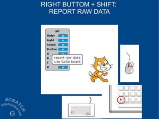 RIGHT BUTTOM + SHIFT:
REPORT RAW DATA
 