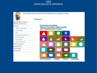 WEB
WWW.SACOSTA.ORG/RFID
 