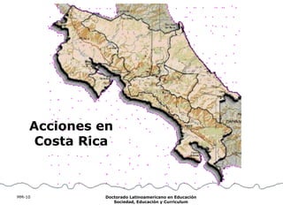 Acciones en Costa Rica 