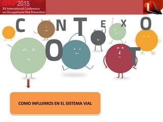 COMO INFLUIMOS EN EL SISTEMA VIAL
 