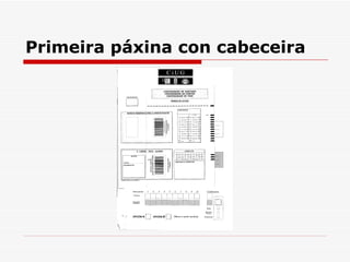 Primeira páxina con cabeceira 