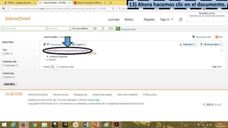 13) Ahora hacemos clic en el documento.
 