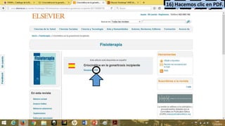 16) Hacemos clic en PDF.
 