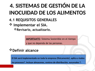 Presentación SISTEMAS DE GESTION DE INOCUIDAD ALIMENTARIA.pptx
