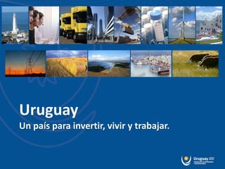 Uruguay
Un país para invertir, vivir y trabajar.
 