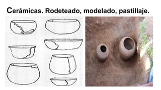 Cerámicas. Rodeteado, modelado, pastillaje.