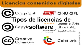Tipos de licencias de
software
 