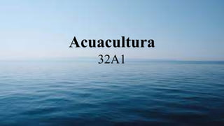 Acuacultura
32A1
 