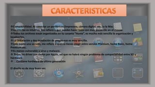 Presentación sistema operativo Mac os | PPTX