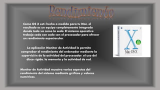 Presentación sistema operativo Mac os | PPTX