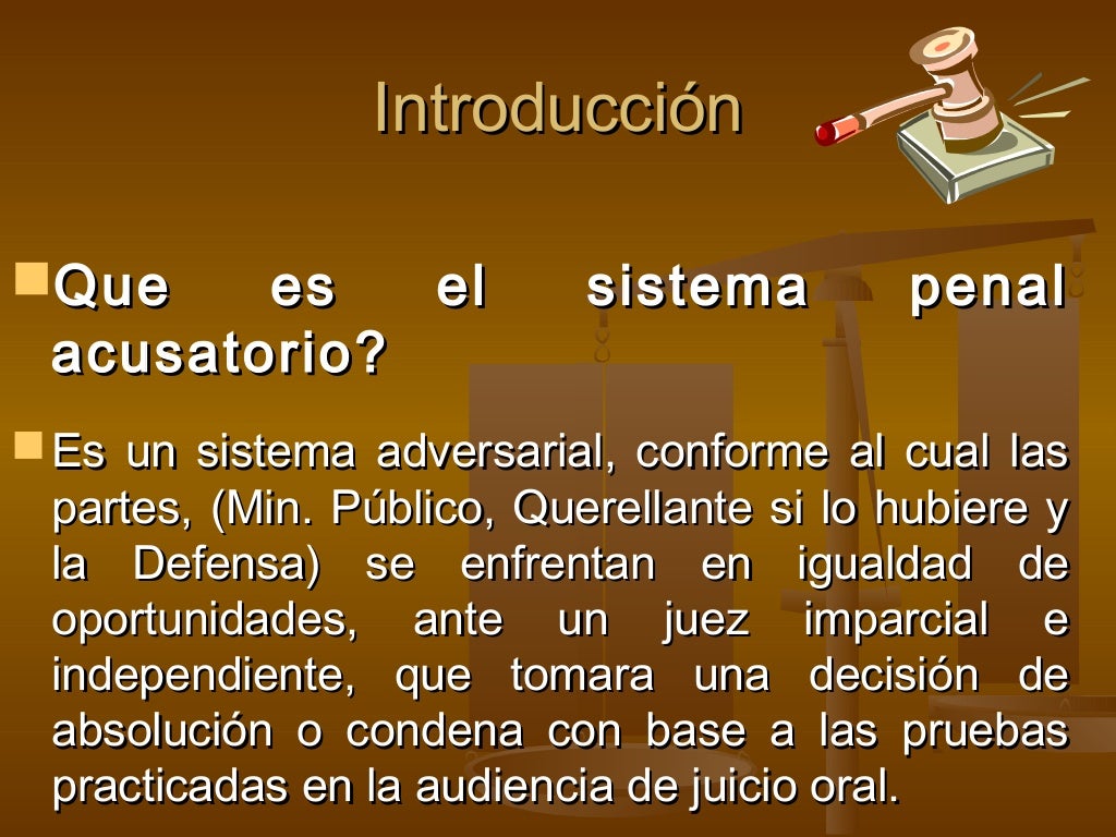 Presentación sistema penal acusatorio septiembre 2016