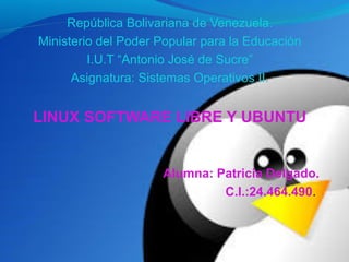 Presentación Sistemas Operativos | PPT