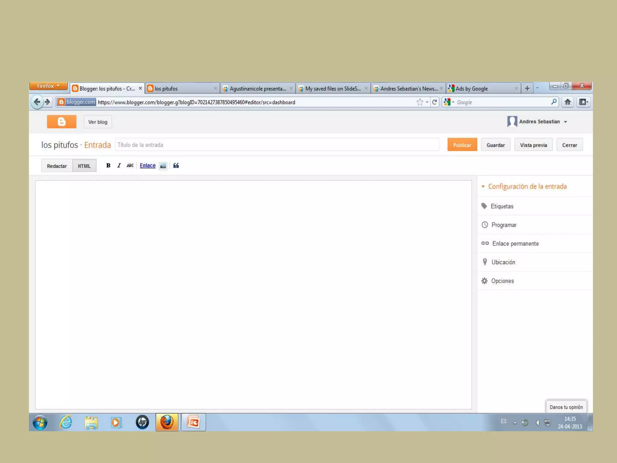 Presentacinslidehareyblog 120509194849-phpapp02