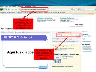 Ya está descargado. Ponle título y, si quieres, etiquetas y describe su contenido… … y publícalo (PublishAll)