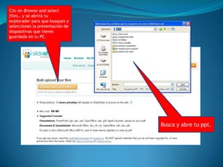 Si queremos registrarnos…Si ya estamos registrados…