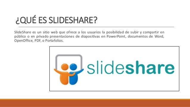 Resultado de imagen para slideshare