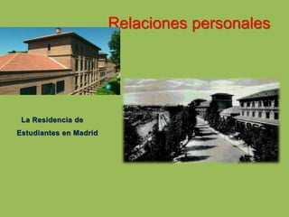 Relaciones personales
 