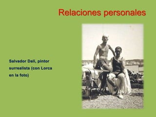 Relaciones personales
 