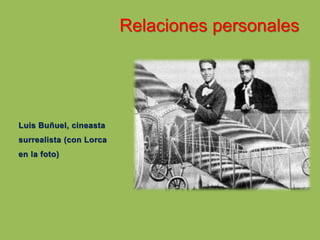 Relaciones personales
 